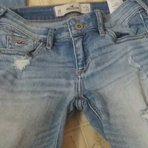 Distressed Hollister skinny jeans